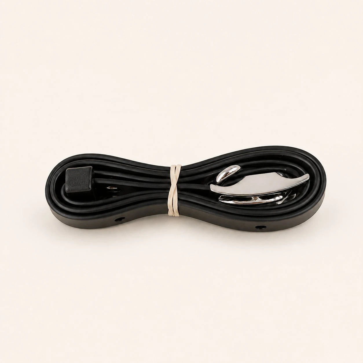 Black replacement strap for ZoomieGo GPS dog fence collar